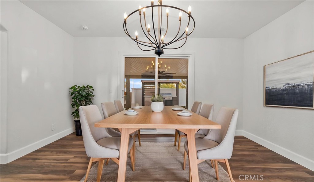 Dining room remodel